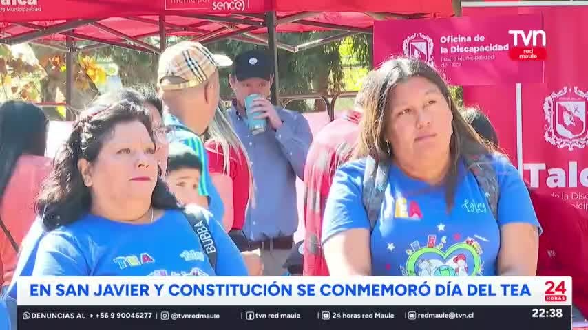 En San Javier y Constitución se conmemoró el Día del TEA