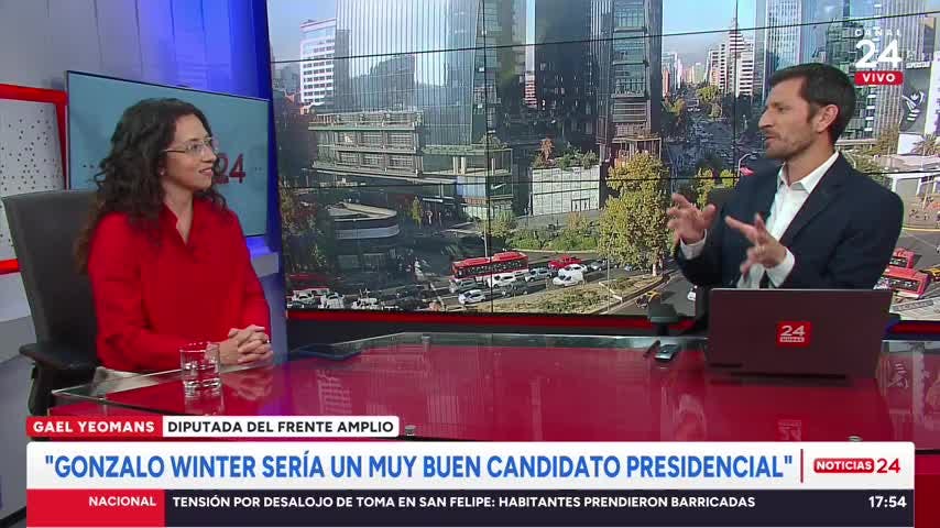 Diputada Yeomans y eventual proclamación de Gonzalo Winter: “Para el FA es un candidato natural”