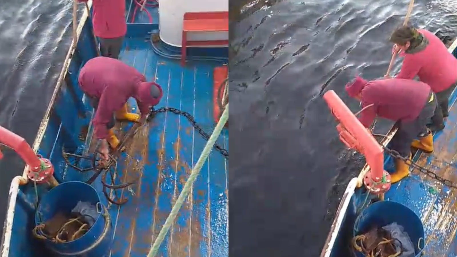 VIDEO: Encuentra ancla de lancha "Bruma" en Biobío 