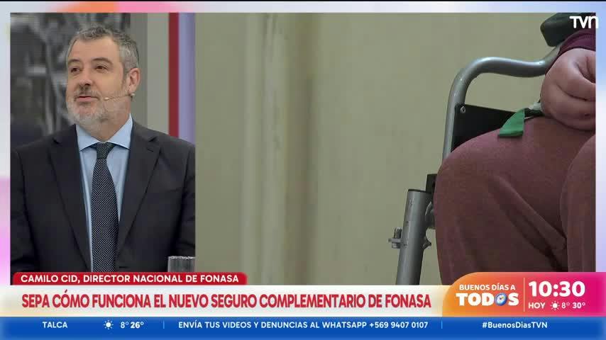 Director nacional de Fonasa lo explica: ¿cómo funcionará el nuevo seguro complementario?