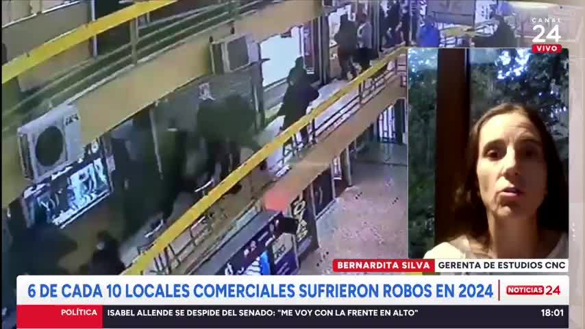 Gerenta CNC y estudio sobre victimización del comercio: “Se ha agravado mucho”