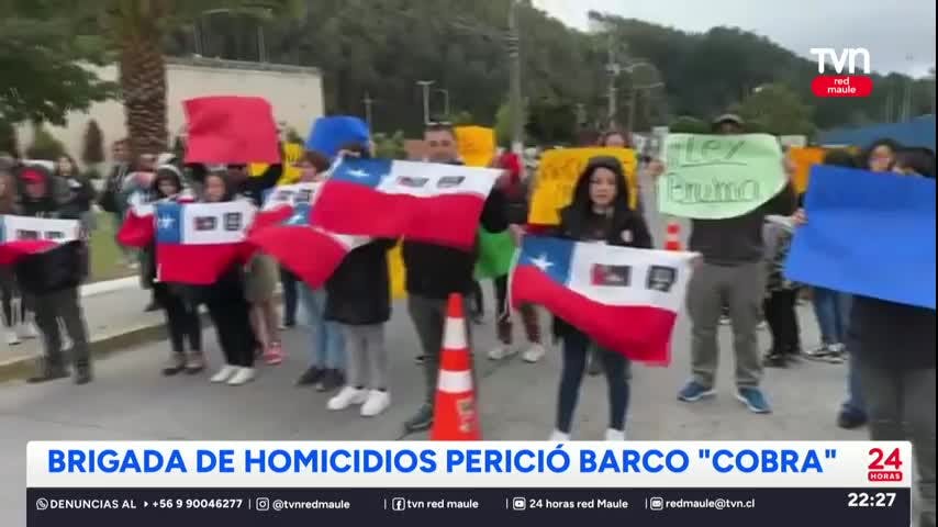 Brigada de homicidios perició barco "Cobra"