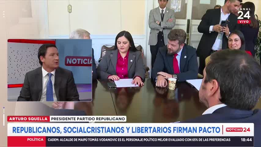 Presidente de Republicanos y posible lista única con Chile Vamos: “Es absurdo”