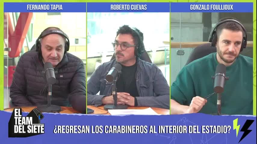 ¿Vuelve carabineros al estadio? | El Team del Siete | cap 41 | 2025-04-14