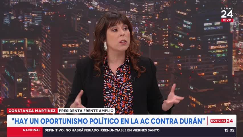 Presidenta del FA: “Me gustaría que la oposición proponga algo más que acusaciones constitucionales o solicitudes de renuncia”