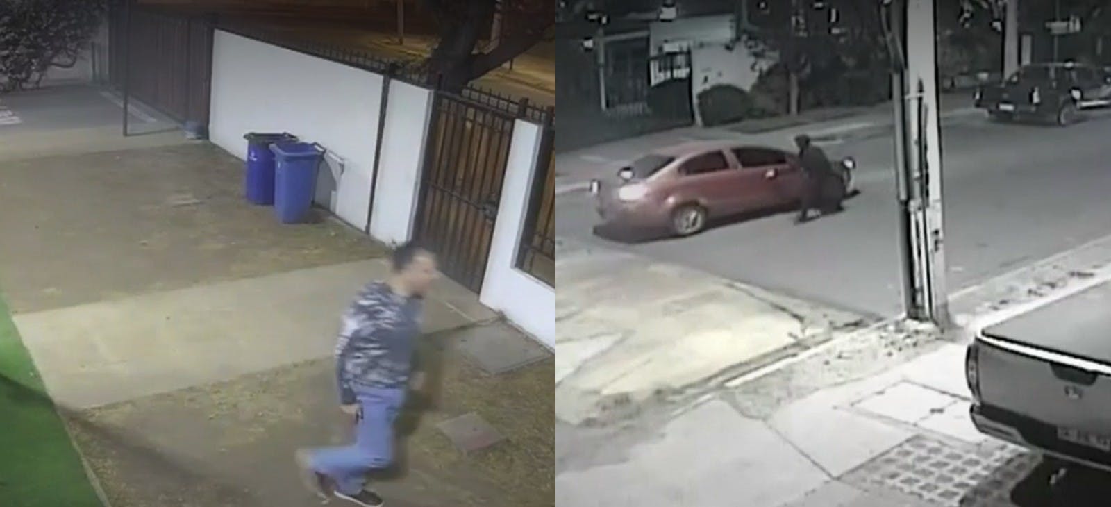 Hombre sufrió violento robo de su auto al ingresar a iglesia de La Florida