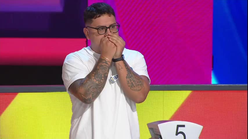 Con un beatbox: participante levanta al público de ¡Ahora Caigo! al ritmo del rap