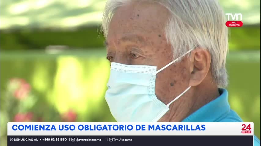 Comienza el uso obligatorio de mascarillas
