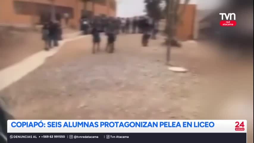 Estudiantes protagonizan violenta pelea