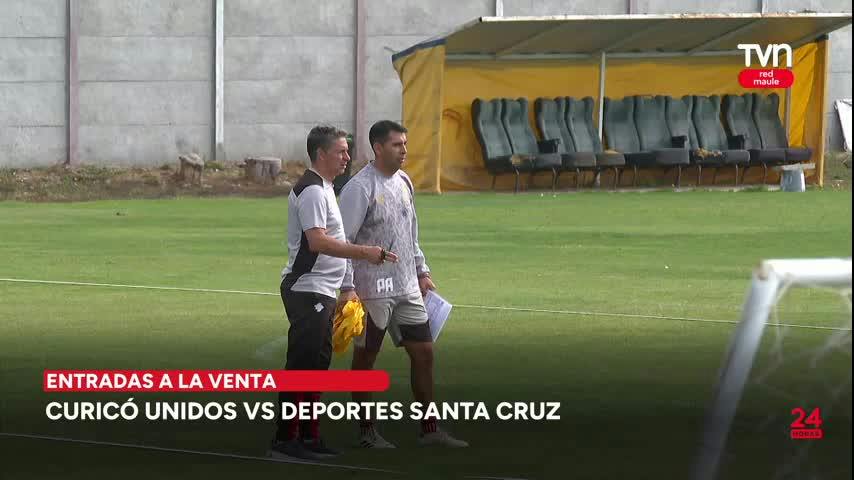 Curicó vs Deportes Santa Cruz. Entradas ya están a la venta