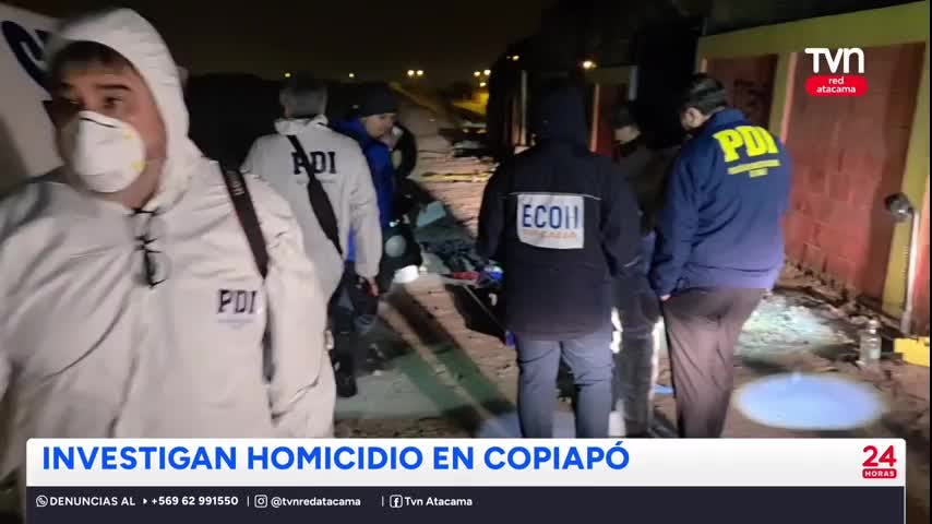 Copiapó: Investigan homicidio