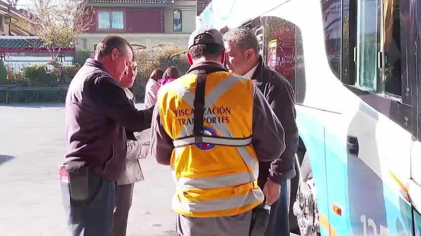 Fiscalizan transporte de cara a Semana Santa: Se espera que 120 mil personas salgan de la región