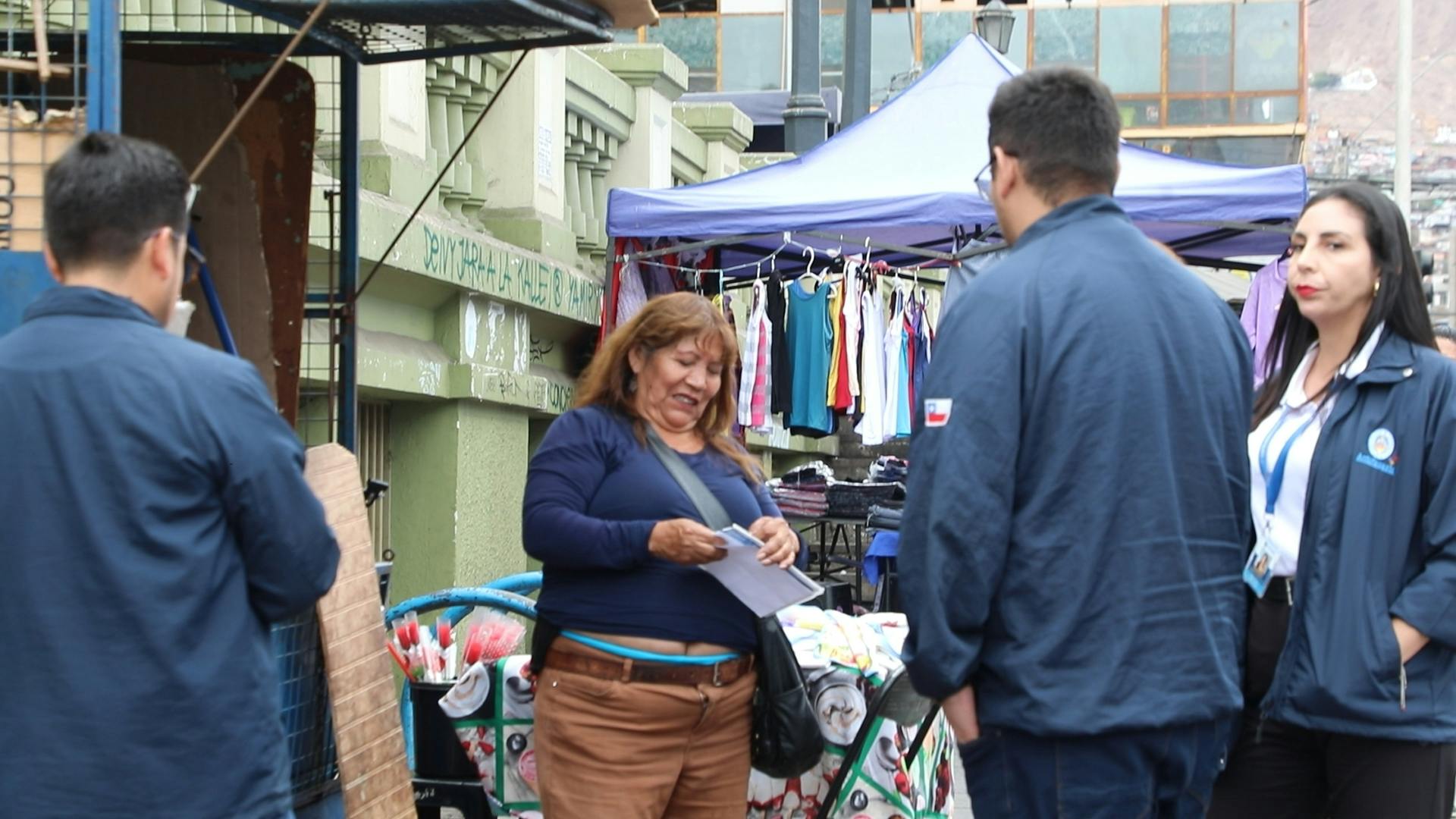 Fiscalizaciones por plan de ordenamiento del centro de Antofagasta