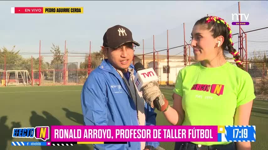 Isi se pone los guantes en el Día del Arquero | Taller de fútbol en PAC 