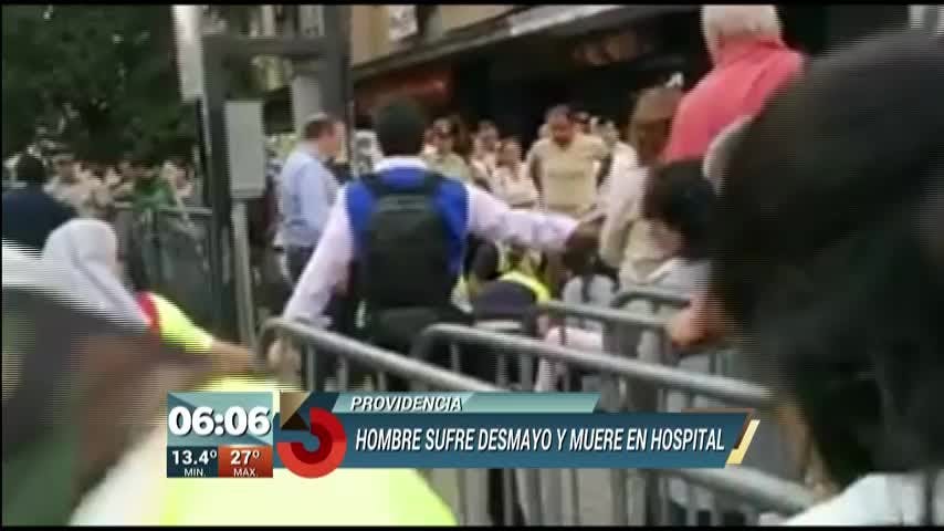 Feligreses aguardan en el Parque O'Higgins la misa del Papa Francisco