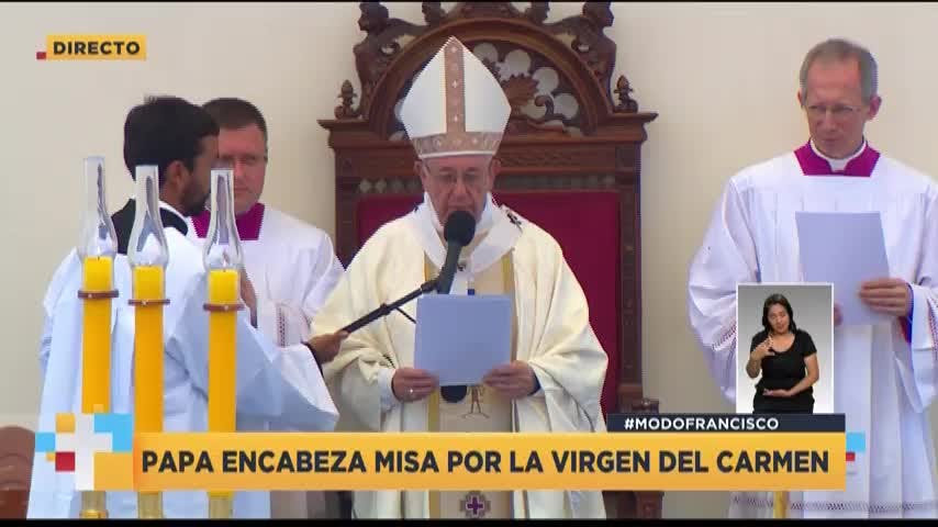 Papa Francisco se despide de Chile tras homilía en Iquique