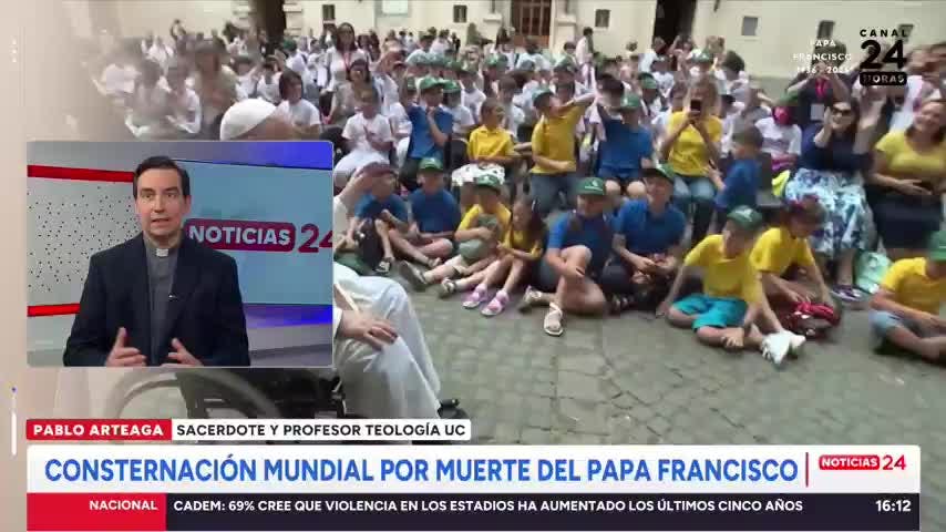 “Dentro de su gravedad estaba bastante activo y hoy nos despertamos con la noticia de la muerte del papa”