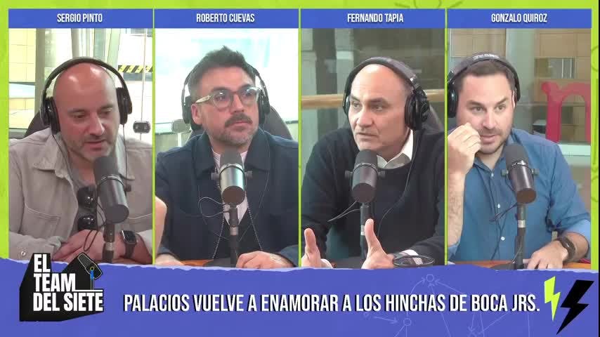 El nivel de Palacios en Boca | El Team del Siete | capítulo 42 | 2025-04-21