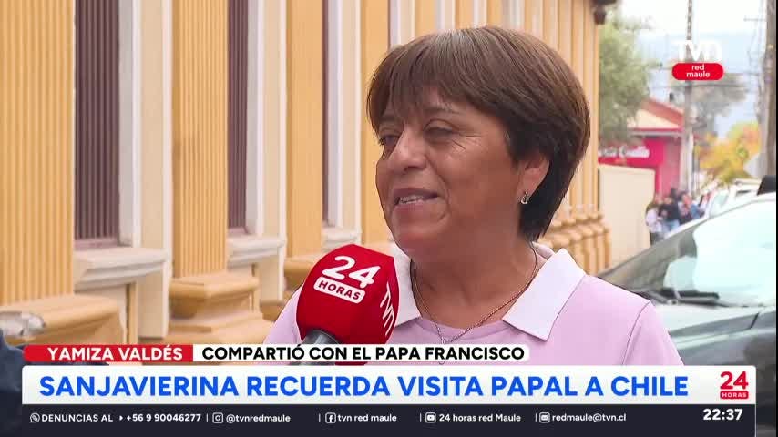 Maulina recuerda su encuentro con el Papa Francisco