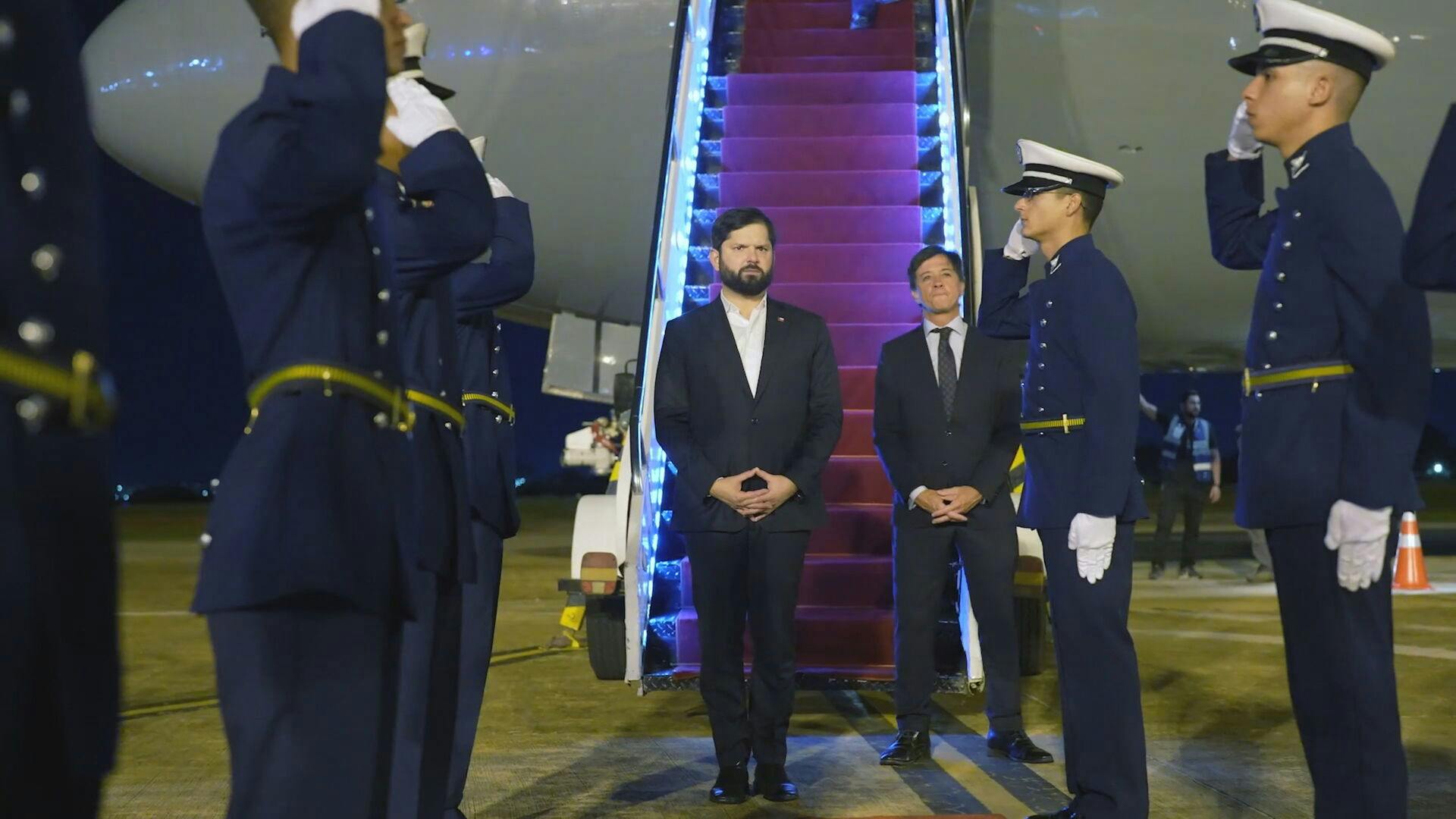 Presidente Boric llegó a Brasil en una nueva visita de Estado 