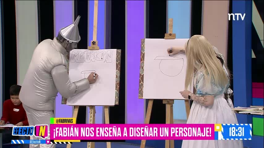 ¡El escritor e ilustrador Fabián Rivas nos enseña a dibujar!