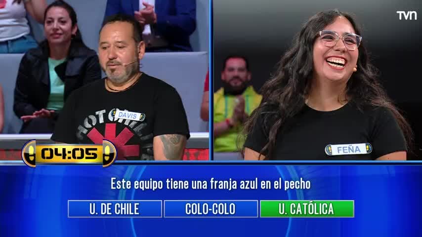 ¿Colo Colo?: Fernanda demostró que no sabe "nada de fútbol" al perder en ¡Ahora Caigo!