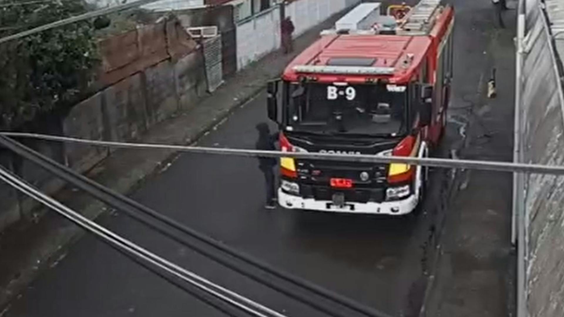 Insólito robó a Bomberos en Concepción