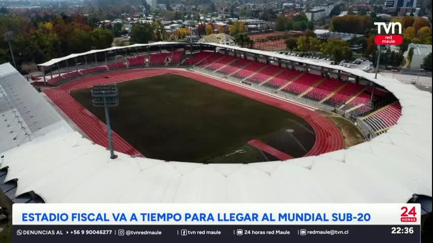 Siguen las obras en el Estadio Fiscal