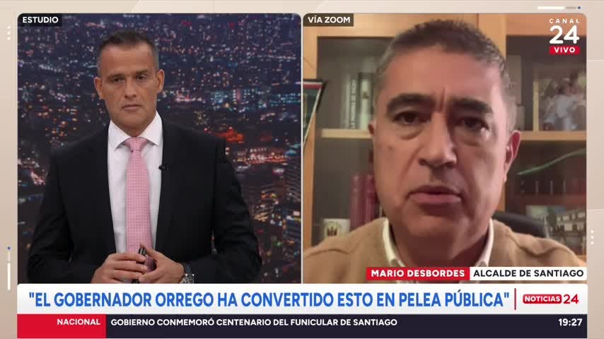Alcalde Desbordes responde a Orrego por Paseo Bandera: “Está zanjado que volverá el transporte público”