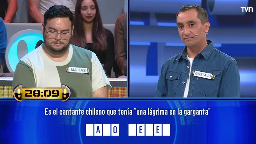"¿Chalo? ¿Pérez?": Matías no supo quién cantaba "con una lágrima en la garganta"