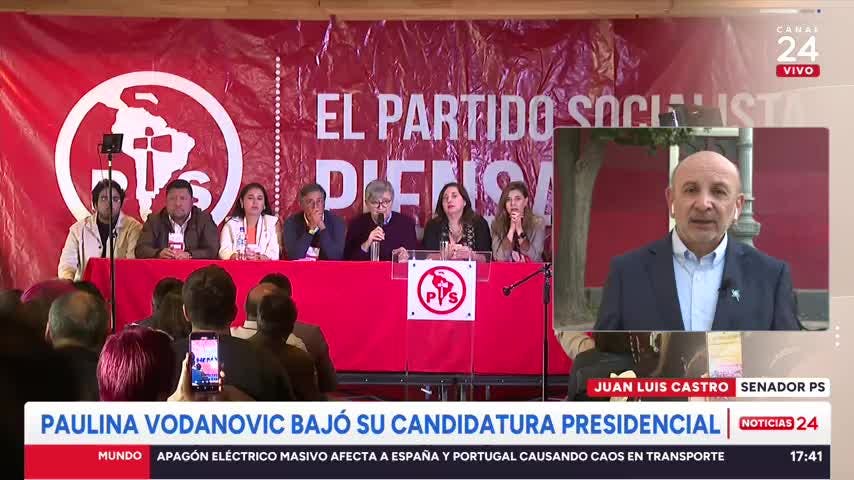 Senador Castro: “Las cosas se pudieron haber hecho mejor en el PS para no tener una candidatura de 15 días”