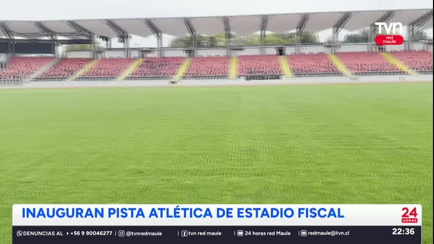 Inauguran pista atlética de Estadio Fiscal
