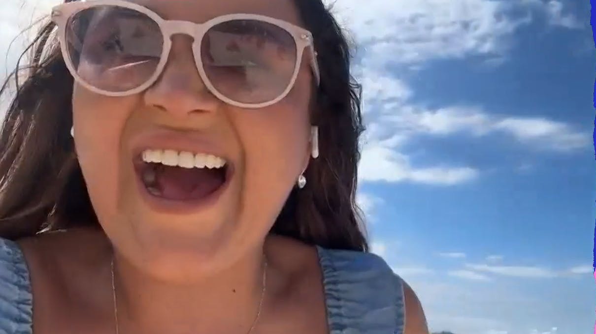 Pame Leiva nos sorprende desde Río de Janeiro
