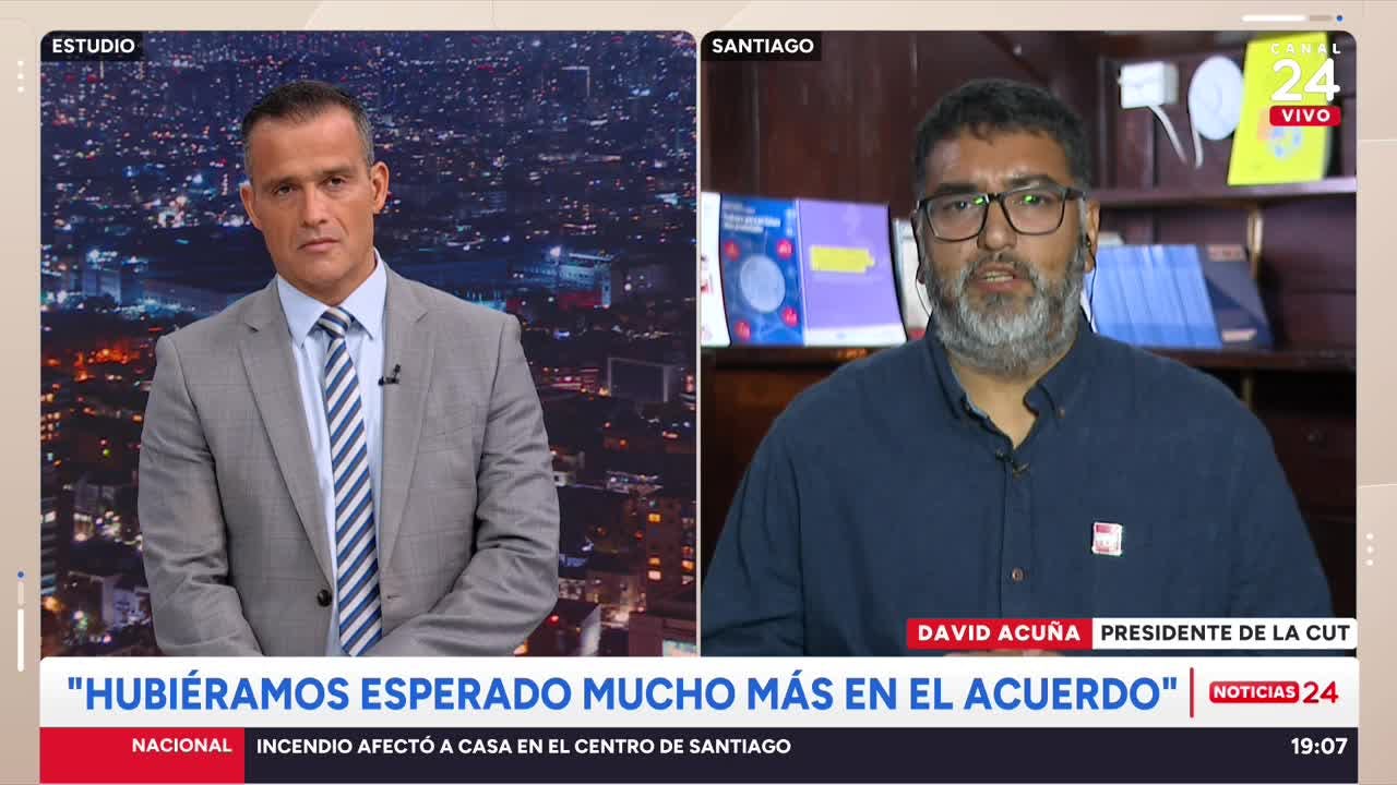 CUT y aumento del sueldo mínimo: “Como trabajadores hubiésemos esperado más pero es un acuerdo responsable”