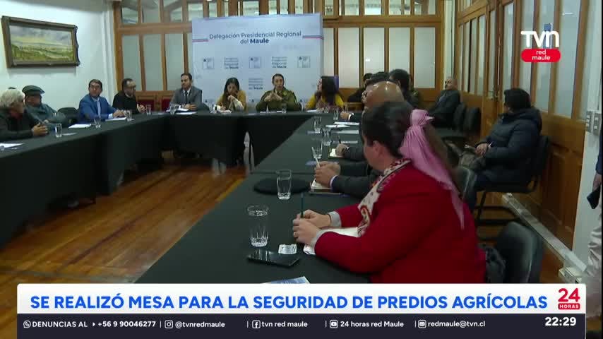 Reunión público y privada para la seguridad agrícola