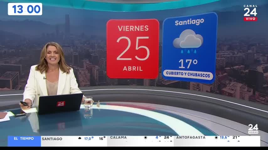 24 Horas al Día - viernes 25 de abril 2025