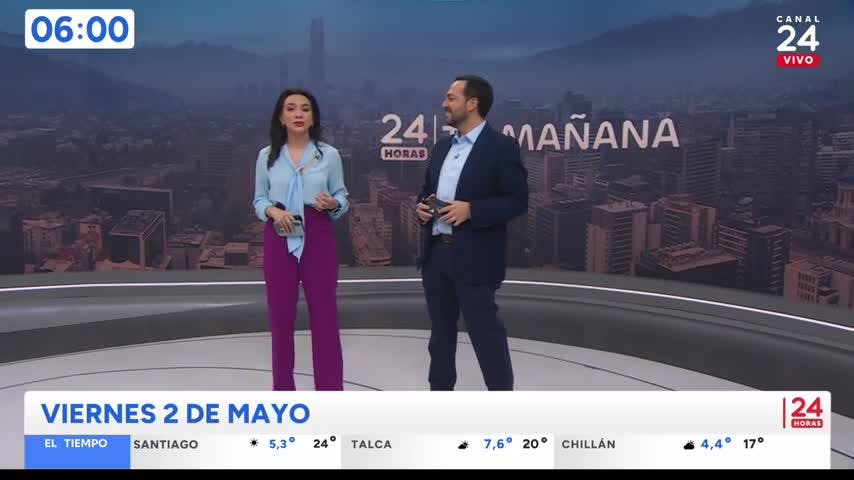24 Horas Tu Mañana - Viernes 2 de mayo 2025
