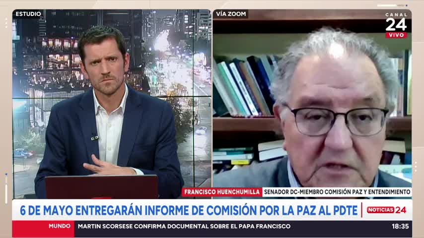 Senador Huenchumilla y críticas de Matthei a la Comisión para la Paz: “Tiene que ser rigurosa porque no ha leído el informe”