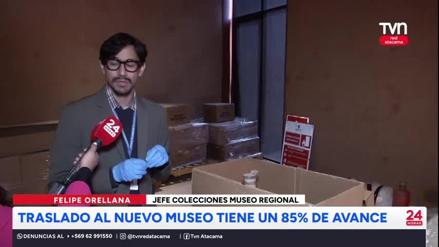 Avanza traslado de colecciones al Museo Regional