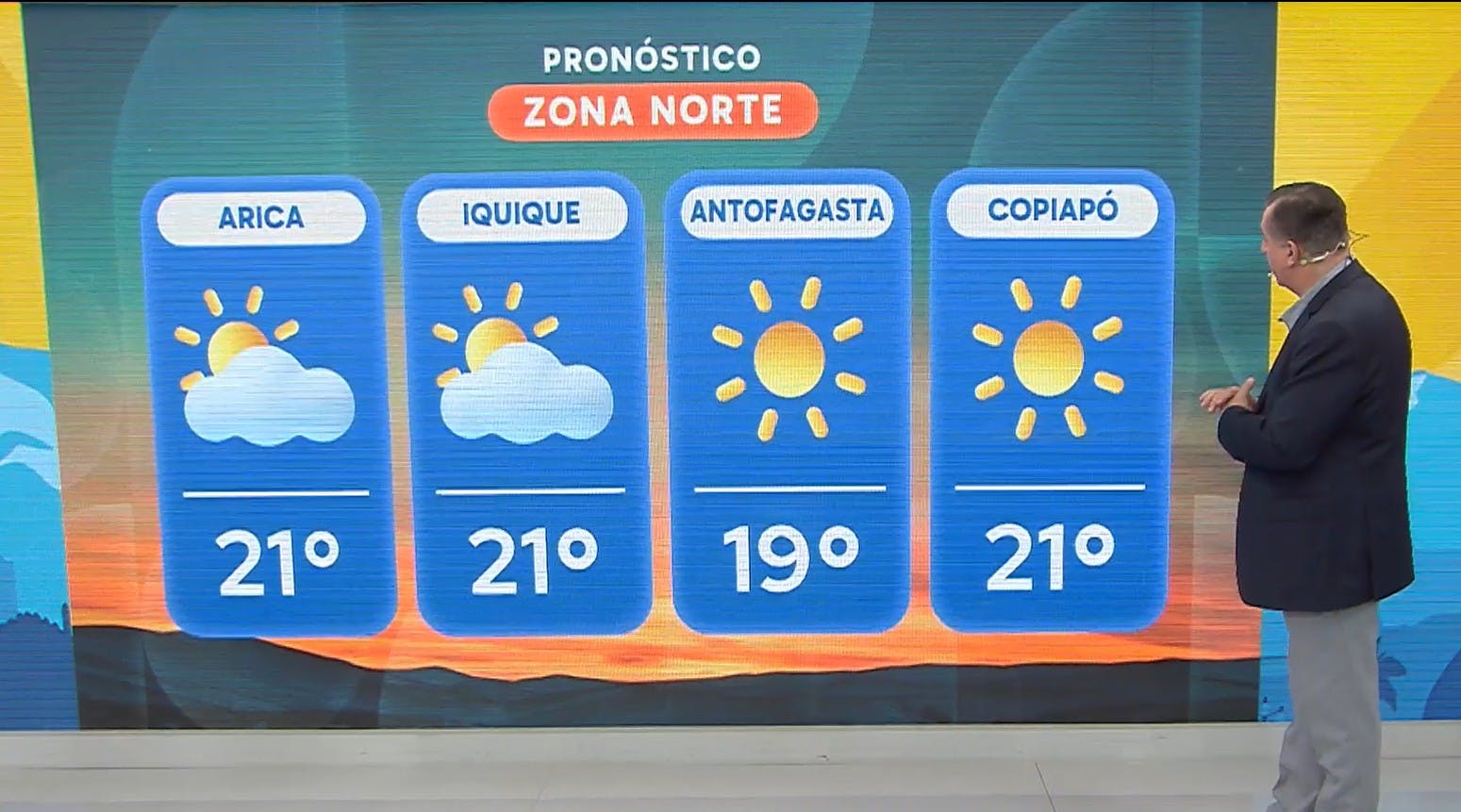 Revisamos el tiempo para todo Chile con Iván Torres