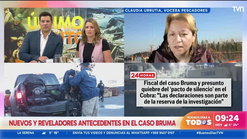 Vocera familias pescadores desaparecidos: "Vamos a demostrar que miente"