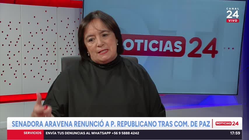 Senadora Aravena y acuerdo sin unanimidad de Comisión para la Paz: “Esta propuesta no va avanzar en ninguna parte”