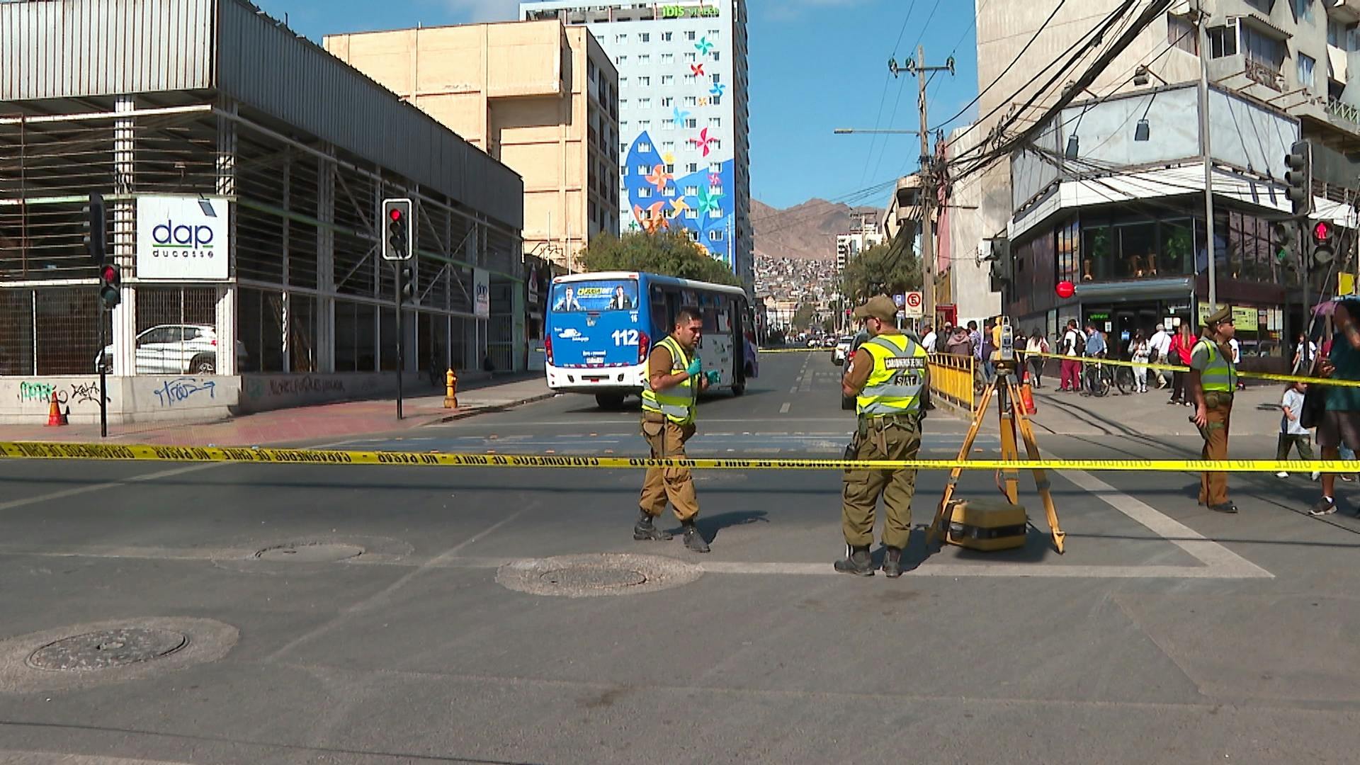 Síntesis regional de noticas: Chofer de microbús fue formalizado por cuasi delito de homicidio tras fatal atropello