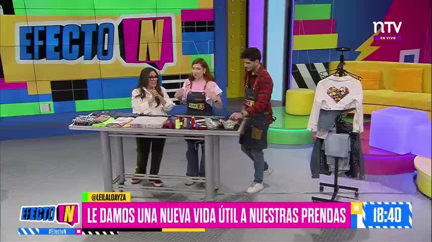 ¡Démoste nueva vida a nuestra ropa con Leila Loayza! | Efecto N