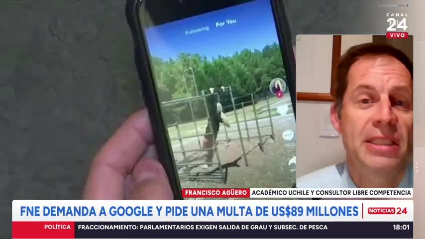 Académico y millonaria demanda de FNE contra Google: “Esto puede obligarlo a cambiar sus prácticas comerciales”