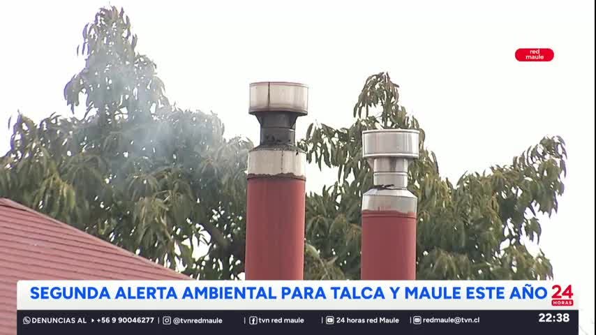 Talca y Maule con alerta ambiental para este 13 de mayo