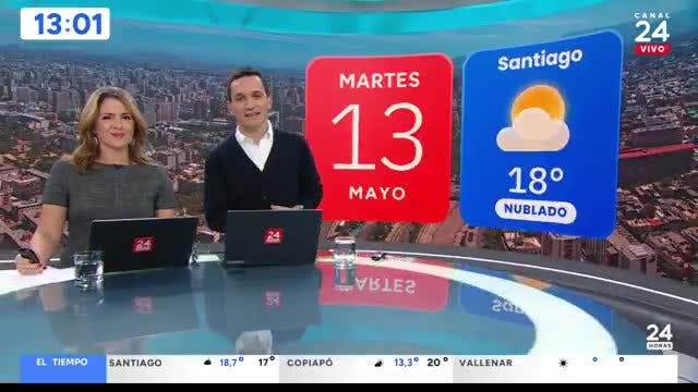 24 Horas al Día - martes 13 de mayo 2025