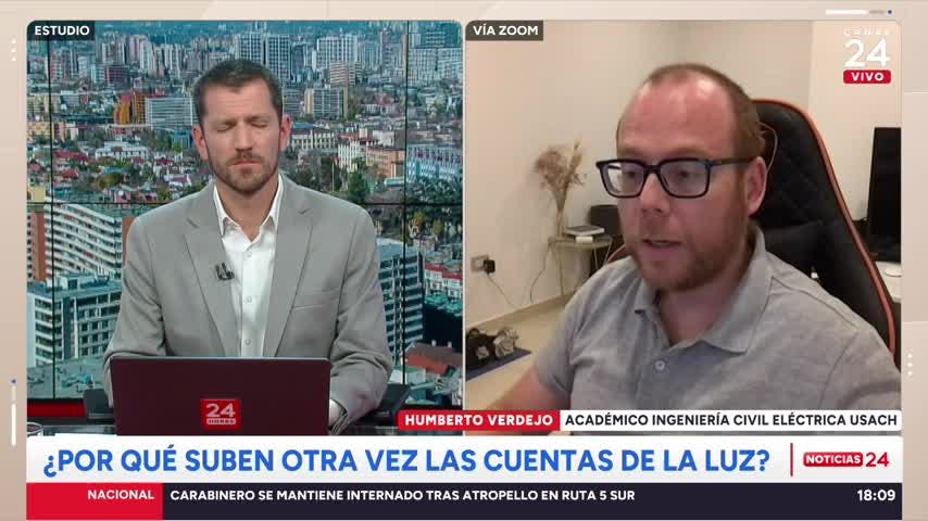 Académico y nueva alza en cuentas de luz: “Se debe principalmente al tipo de cambio”