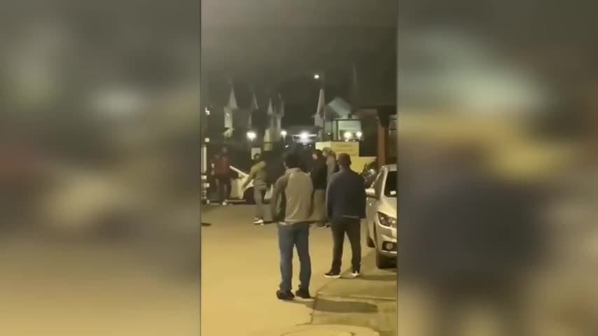 Piden resguardo policial tras turbazo en condominio