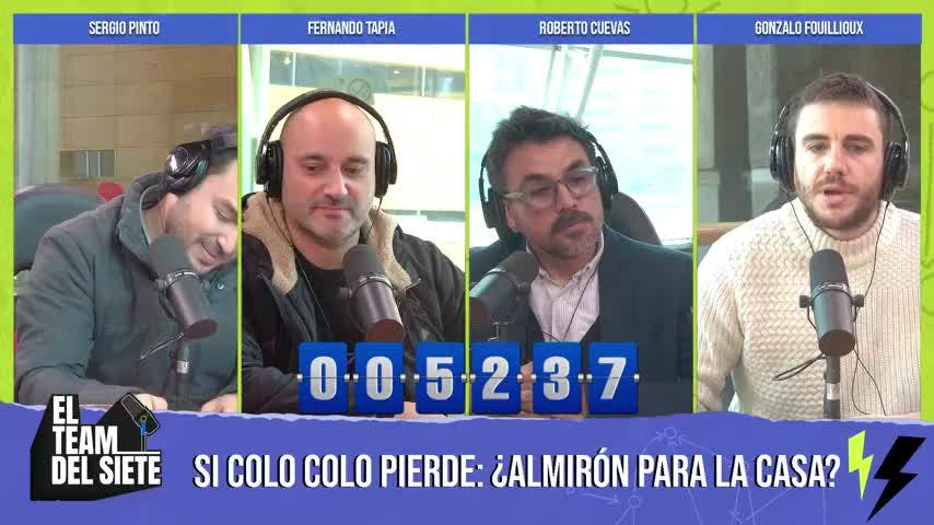 ¿Resistirá Jorge Almirón una estocada más? | El Team del Siete | capítulo 45 | 2025-05-12